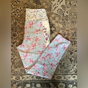 LoveShackFancy Color Block Active Leggings